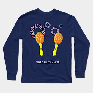 Cinco De Mayo Shake Maracas Funny Long Sleeve T-Shirt